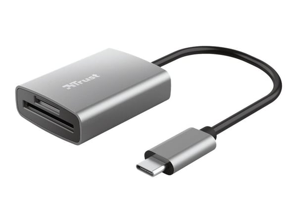Trust Dalyx - Kortleser (microSD, SDHC, SDXC) - USB-C 3.2 Gen 1