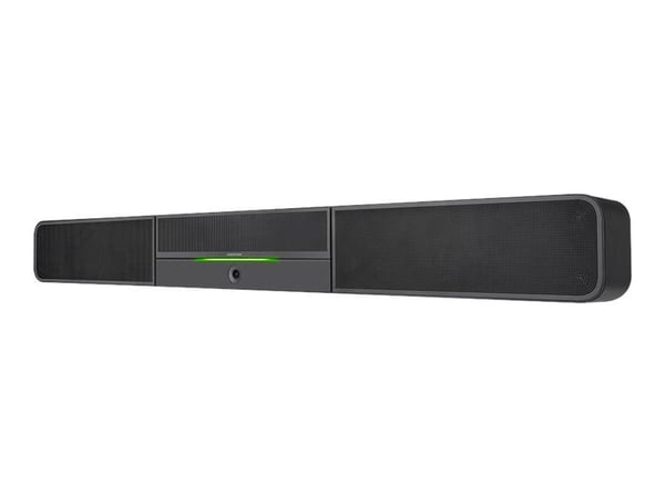 Crestron UC-SB1-CAM - Lydplanke - for konferansesystem - 40 watt - toveis - kanonmetallsvart