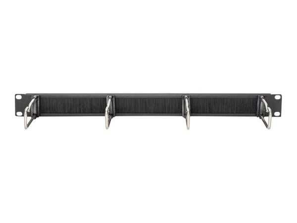 DIGITUS DN-97669 - Kabelstyringspanel med ringer - rackmonterbar - svart, RAL 9005 - 1U - 19"