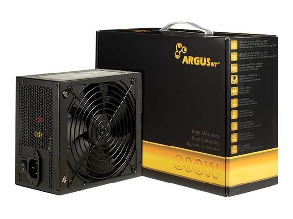 Argus GPS-800 - Nätaggregat (intern) - ATX12V 2.4 - 80 PLUS Gold - AC 100/240 V - 800 Watt