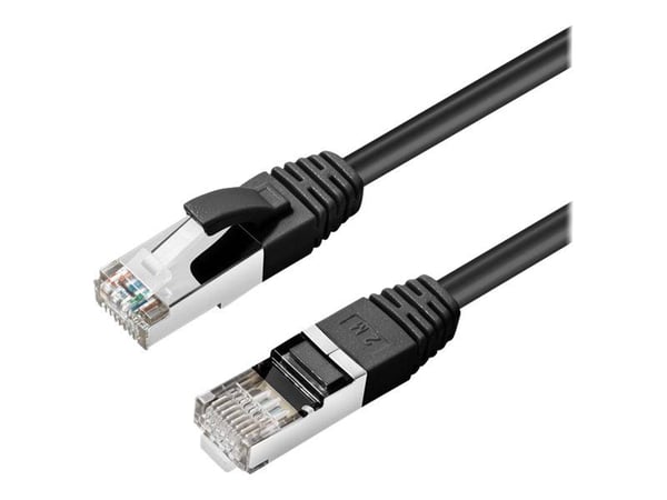 MicroConnect - Koblingskabel - RJ-45 (hann) til RJ-45 (hann) - 15 m - 6 mm - S/FTP - CAT 6a - halogenfri, innendørs, formstøpt, uten hindringer - s...