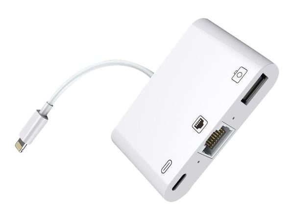 Microconnect W125648613, Lightning, Valkoinen, 90 g, 1 kpl, 142 mm, 102 mm