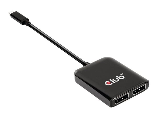 Club 3D - Video adapter - USB-C hann til DisplayPort hunn - 20 cm - 4K 60Hz støtte