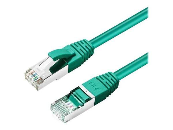 MicroConnect - Koblingskabel - RJ-45 (hann) til RJ-45 (hann) - 15 m - 6 mm - S/FTP - CAT 6a - halogenfri, innendørs, formstøpt, uten hindringer - g...