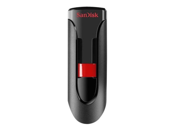 SanDisk Cruzer Glide - USB-flashstasjon - kryptert - 32 GB - USB 2.0 (en pakke 3)