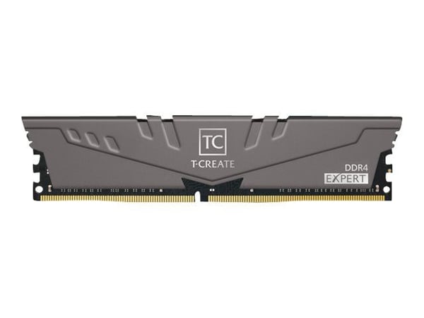 T-CREATE EXPERT OC10L - DDR4 - sett - 32 GB: 2 x 16 GB - DIMM 288-pin - 3600 MHz / PC4-28800 - CL18 - 1.35 V - ikke-bufret - ikke-ECC - titangrå