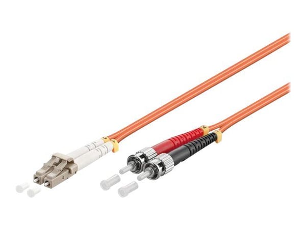 MicroConnect - Nätverkskabel - LC/UPC-multiläge (hane) till ST/UPC-multiläge (hane) - 2 m - 2 mm - fiberoptisk - duplex - 50/125 mikron - OM2 - hal... MicroConnect - Nätverkskabel - LC/UPC-multiläge (hane) till ST/UPC-multiläge (hane) - 2 m - 2 mm - fiberoptisk - duplex - 50/125 mikron - OM2 - hal...