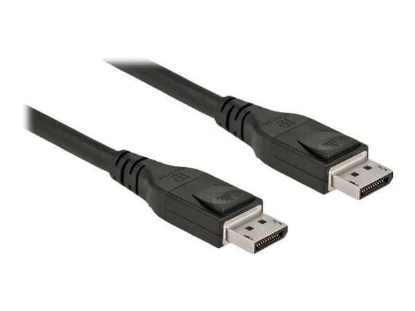 Delock - DisplayPort-kaapeli - DisplayPort (M) - DisplayPort (M) - DisplayPort 1.4 - 12.0m - aktiivinen, tukee 8K 60 Hz (7680 x 4320), tukee 5K 120...