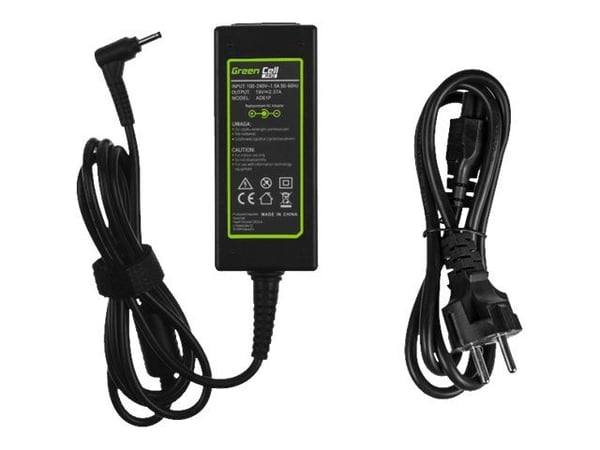 Green Cell PRO - Strømadapter - AC - 45 watt - svart - for ASUS ZENBOOK UX21E; UX31E