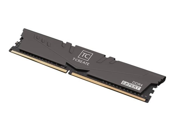 T-CREATE EXPERT OC10L - DDR4 - sett - 32 GB: 2 x 16 GB - DIMM 288-pin - 3600 MHz / PC4-28800 - CL18 - 1.35 V - ikke-bufret - ikke-ECC - titangrå
