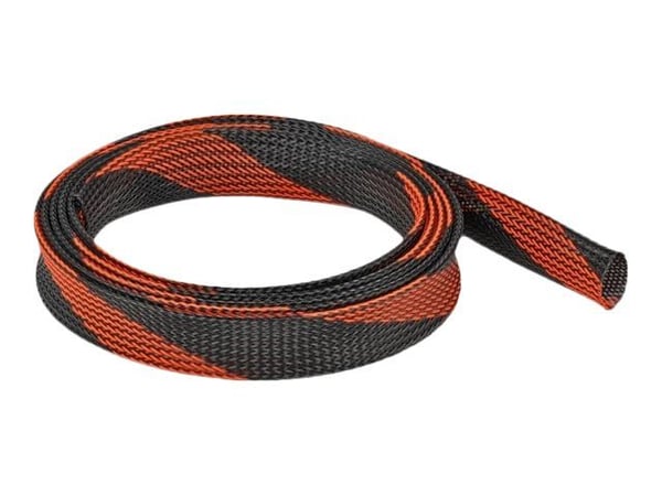 DeLOCK 20748, Musta, Punainen, Polyesteri, -50 - 150 °C, 1 kpl, 2,5 cm, 2 m