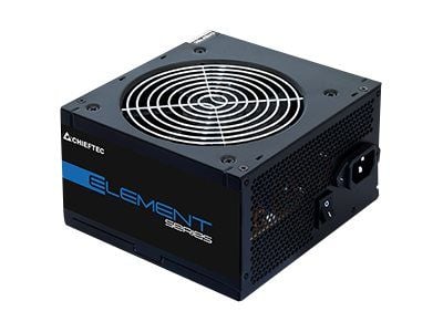 Chieftec ELEMENT Series ELP-500S - Nätaggregat (intern) - ATX12V 2.3 - 80 PLUS Bronze - AC 230 V - 500 Watt - aktive PFC - svart