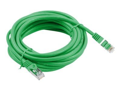 Lanberg - Koblingskabel - RJ-45 (hann) til RJ-45 (hann) - FTP - CAT 6 - formstøpt - grønn, RAL 6024