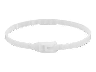 DeLOCK 19489, Kaksiaukkoinen johdinside, Polyamidi, Musta, Läpinäkyvä, 5,2 cm, V2, -40 - 85 °C