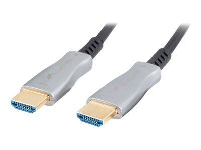 Lanberg CA-HDMI-20FB-0400-BK optinen kaapeli HDMI M/M 40m v2.0 4K AOC