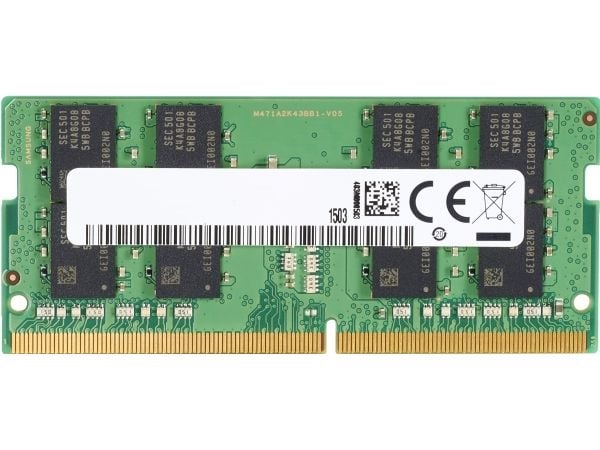HP - DDR4 - modul - 4 GB - SO DIMM 260-pin - 3200 MHz / PC4-25600 - 1.2 V - ikke-bufret - ikke-ECC - for HP 340 G7; EliteBook 640 G9; 650 G9; 655 G...