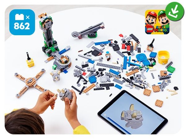 LEGO Super Mario 71390 Ekstrabanesettet Reznors knockout