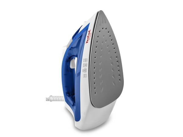 Tefal Virtuo FV1711, Höyrysilitysrauta, Durilium-pohjalevy, 1,9 m, 80 g/min, Violetti, Valkoinen, 24 g/min