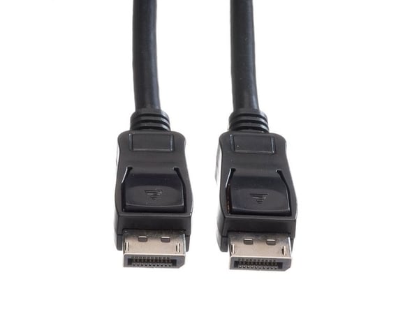 Value 11.99.5609, 10 m, DisplayPort, DisplayPort, Hankjønn, Hankjønn, 4096 x 2560 piksler