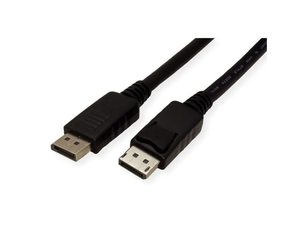 Value 11.99.5609, 10 m, DisplayPort, DisplayPort, Hankjønn, Hankjønn, 4096 x 2560 piksler