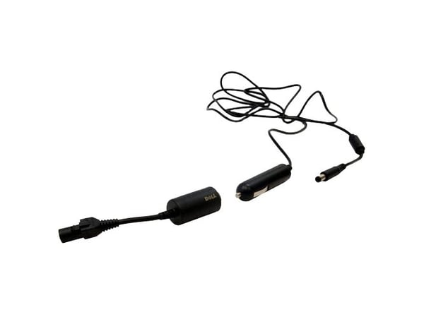 Dell - Strömadapter - bil / flygplan - 90 Watt