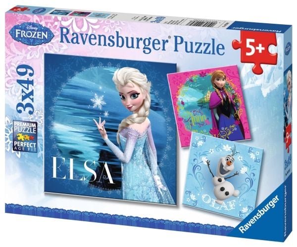 Ravensburger RAVEN. 3x49 EL. Elsa Anna &amp;amp, Olaf