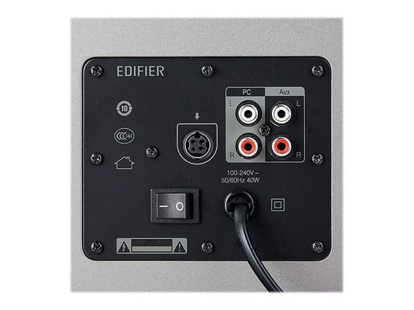 Edifier Studio R1600TIII - Høyttalere - bokhylle - 30 watt - toveis - grå, trestruktur