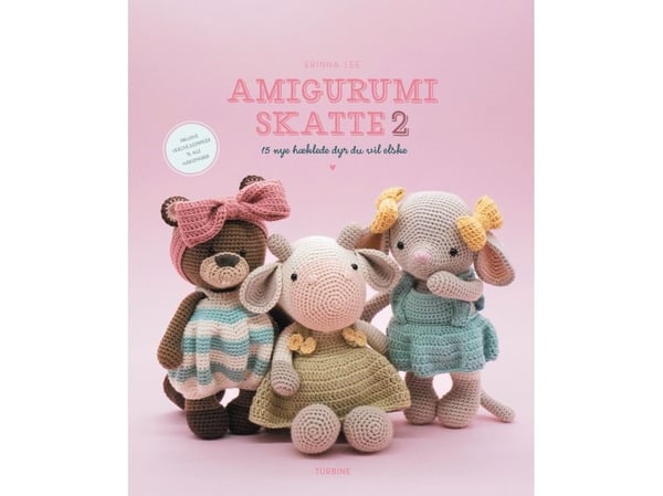 Amigurumikatter 2 | Erinna Lee | Språk: Dansk