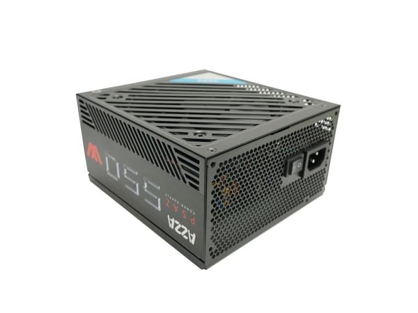 AZZA - Strømforsyning (intern) - ATX12V / EPS12V - 80 PLUS Bronze - AC 100-240/200-240 V - 550 watt - svart