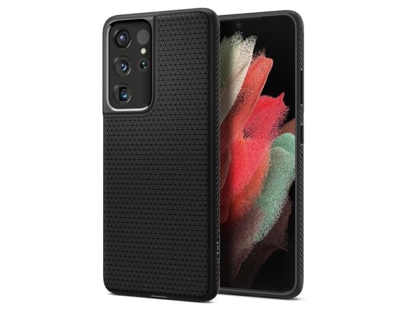 Spigen ACS02350, Etui, Samsung, Galaxy S21 Ultra 5G, 17,3 cm (6.8"), Sort