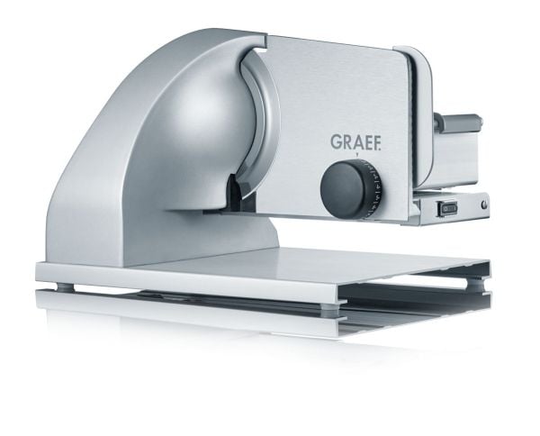 Graef Sliced Kitchen SKS 900 - Skjæremaskin - 185 W - sølv
