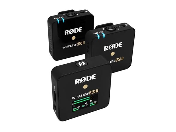 RØDE Wireless GO II - Trådløst lydleveringssystem for trådløst mikrofonsystem