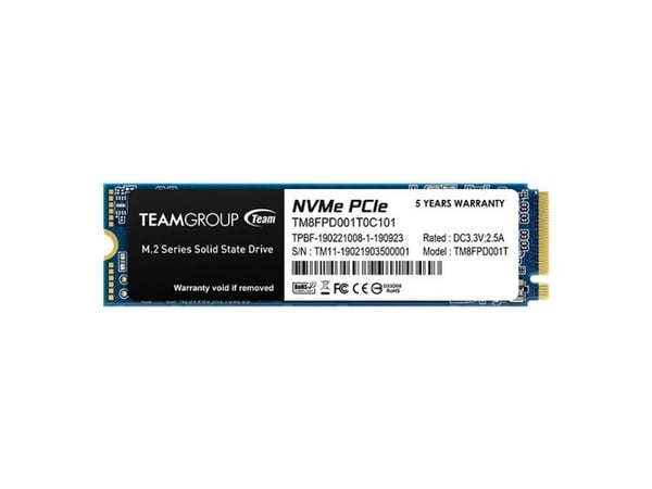 Team Group MP33 Pro - SSD - 1 TB - intern - M.2 2280 - PCIe 3.0 x4 (NVMe)