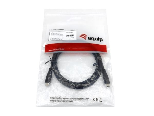 Equip 128888, 3 m, USB C, USB C, USB 2.0, 0,48 Gbit/s, Sort