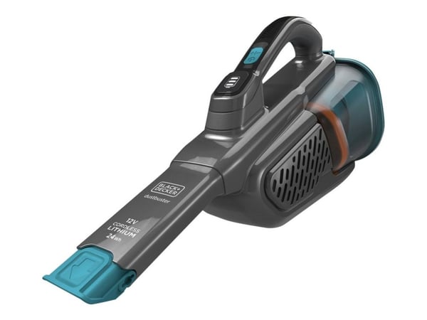 BLACK+DECKER DustBuster BHHV320J-QW - Støvsuger - håndholdt - uten pose - uten kabel - blå/titan