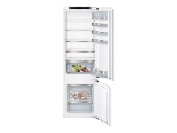 Siemens iQ500 KI87SADE0 - Kjøleskap/fryser - bunnfryser - innebygd - fordypning - bredde: 56 cm - dybde: 55 cm - høyde: 177.5 cm - 272 liter - Klas...