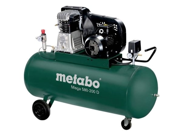 METABO öljykompressori 400V 200L MEGA 580-200 D