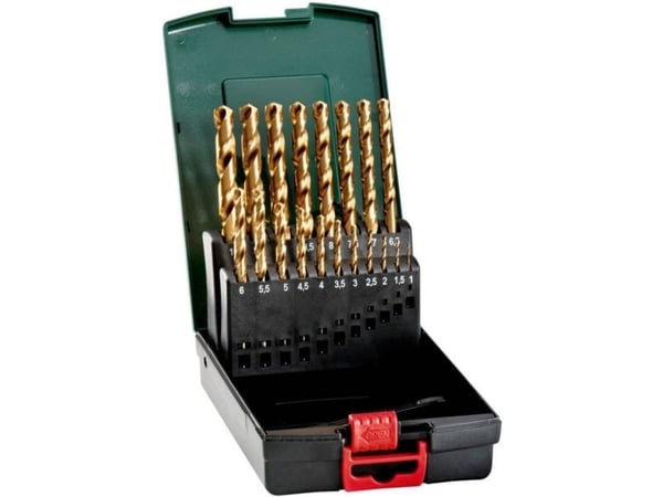 Metabo 627173000, Drill, Twist Betongbor, Høyrehåndsrotasjon, Ø 1 / 1.5 / 2 / 2.5 / 3 / 3.5 / 4 / 4.5 / 5 / 5.5 / 6 / 6.5 / 7 / 7.5 / 8 / 8.5 / 9 /...