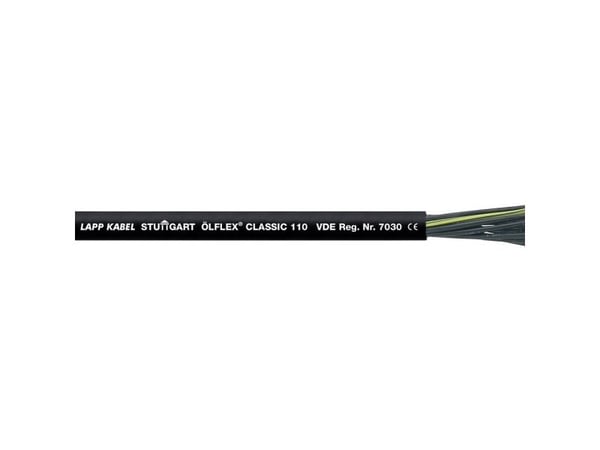 Lapp 1119809, 100 m, Sort, PVC, 14,4 kg/km, 45 kg/km, 4000 V