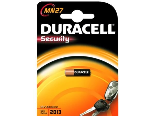 Duracell Security MN27 - Batteri MN27 - Alkalisk