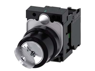 Siemens 3SU1100-4BF11-1BA0, Muovi, Musta, Metallinen, 86 g, 50 mm, 30 mm, 100 mm