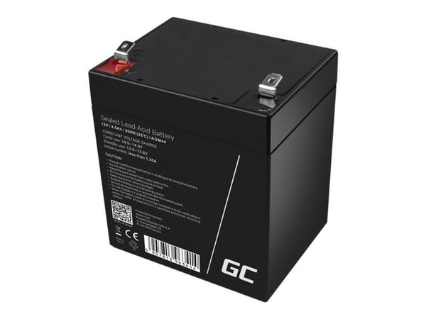 Green Cell AGM44 UPS batteri Blysyrebatterier (VRLA) 12 V 4,5 At