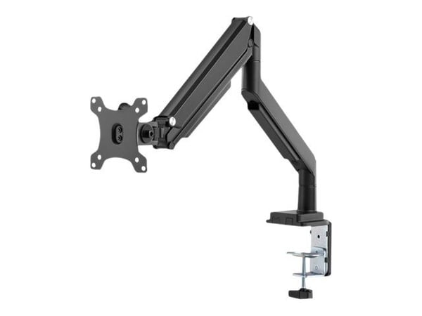 DIGITUS DA-90394 - Monteringssett - for LCD-skjerm - plastikk, aluminium, stål - matt svart - skjermstørrelse: 17"-32" - skrivebordsmonterbar