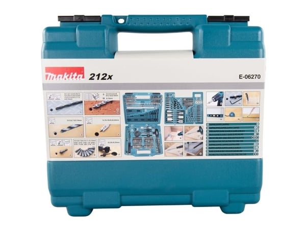Makita E-06270, Poranteräsetti