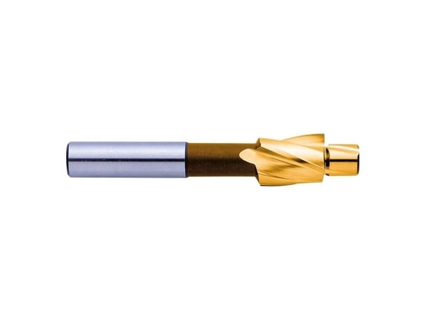 Exact 50827 försänkare 20 mm HSS TiN cylindrisk skaft 1 st