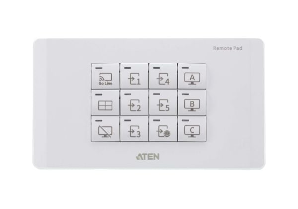 ATEN VPK312 Network Remote Pad - Knappsats - 29 knappar - kabel