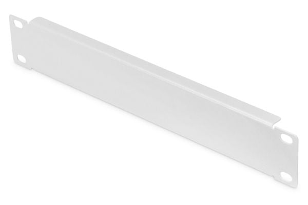 Digitus DN-10-BPN-01, Tyhjä paneeli, Harmaa, Terästä, Turkki, 25,4 cm (10"), 255 mm