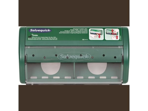Salvequick® plasterdispenser 2 Salvequick plastersett grøn