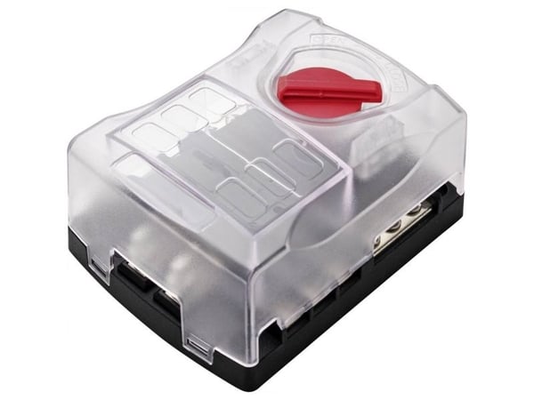 TRU COMPONENTS TC-9067932 säkringshållare passar för standardsäkring platt 30 A 32 V/DC 1 st
