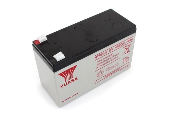 GRAFENTHAL 141G2011, Forseglet blysyre (VRLA), 12 V, 1 stykker, Svart, Hvit, 45 Wh, ETR-1100 / ET-1500